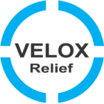 Velox Relief Logo - Relief Kits for Individuals and Communities Facing Natural Disasters, Humanitarian Crises, and Other Emergencies